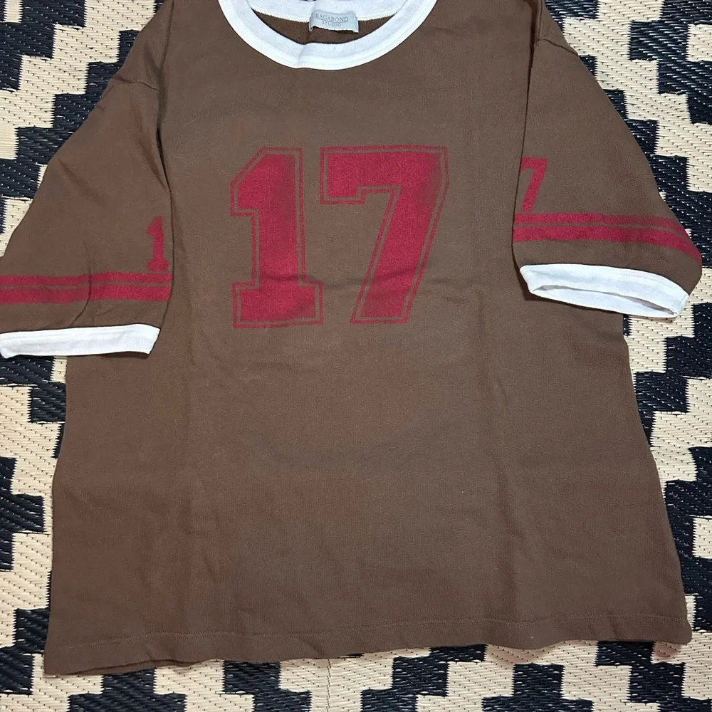 Ragabond x Free People Lost & Found Ringer Tee in Mocha (Sold Out) - Picture 2 of 5